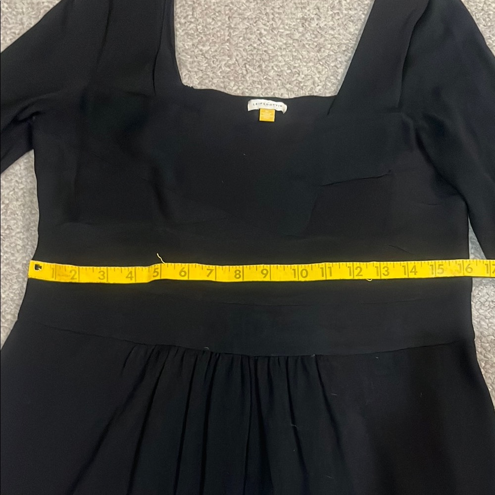 Beautiful Leifdottir Elegant Black Long Sleeve Dress - Picture 10 of 11